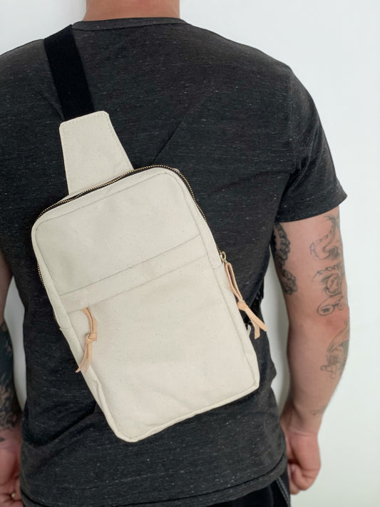 Canvas Sling Bag