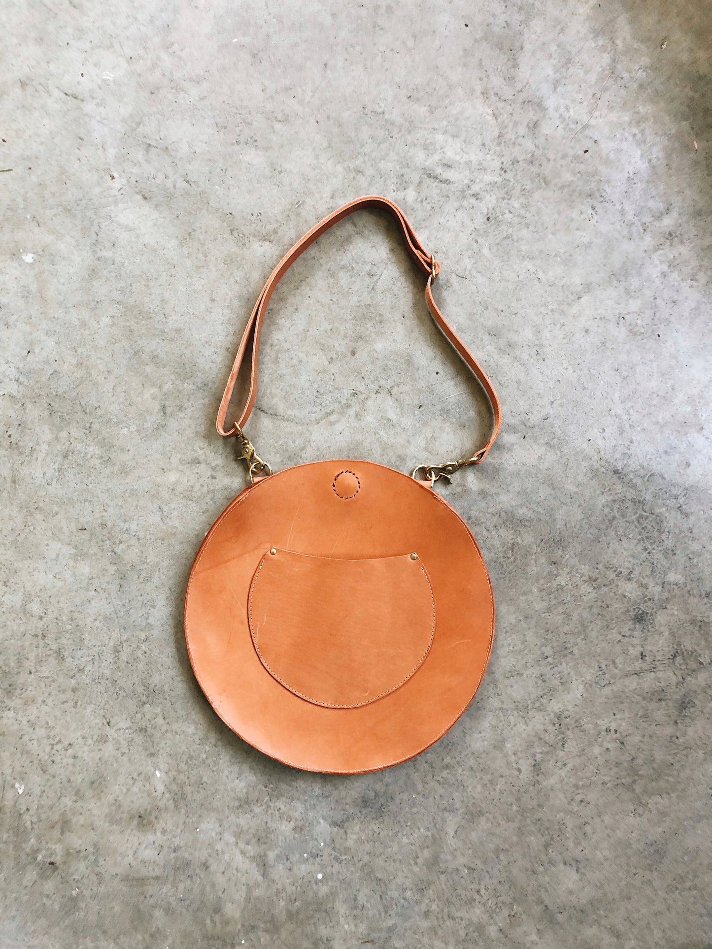 Full Moon Circle Crossbody Bag