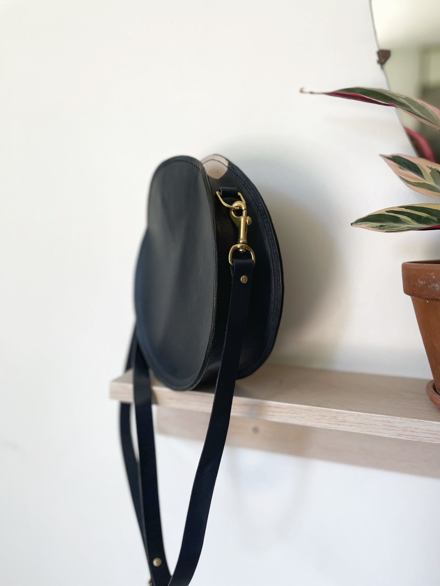 Circle Crossbody Bag-Mini Moon